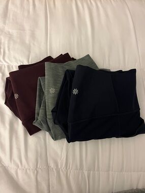 Athleta Salutation Stash Pocket ii 7/8 Tight Legging bundle- 3 pair!!!